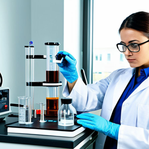 Home 8 **
"A professional female engineer in a fully clothed, modest lab coat and safety glasses, working with equipment in a bright, modern laboratory. Background includes test tubes and scientific instruments. Appropriate attire, safe for work, perfect anatomy, correct proportions, well-formed hands, professional photography, high quality, family-friendly."
**